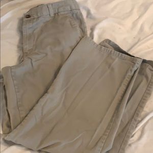 Chaps 16 Husky boys khakis EUC worn once